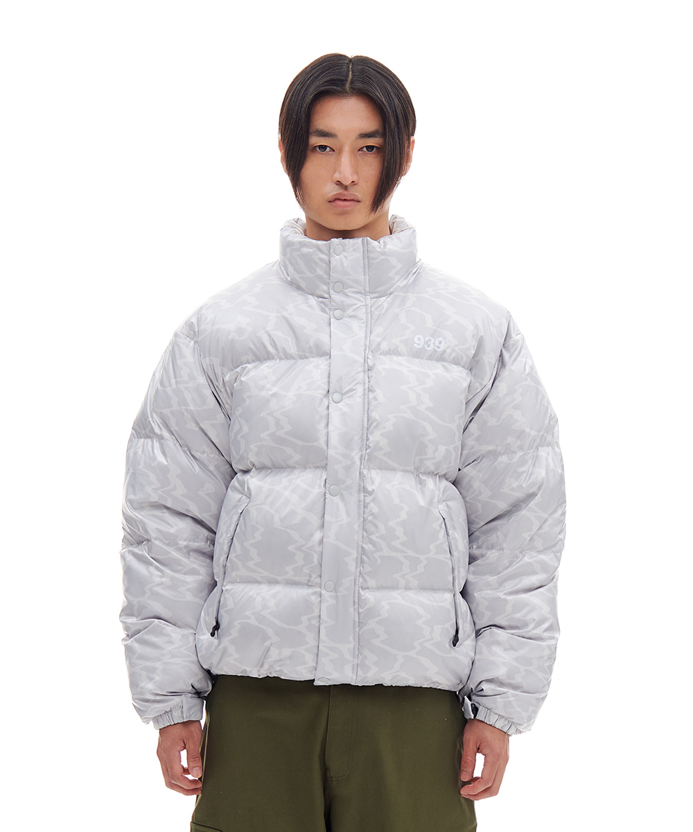 NOISE PUFFER DOWN JACKET (GRAY)