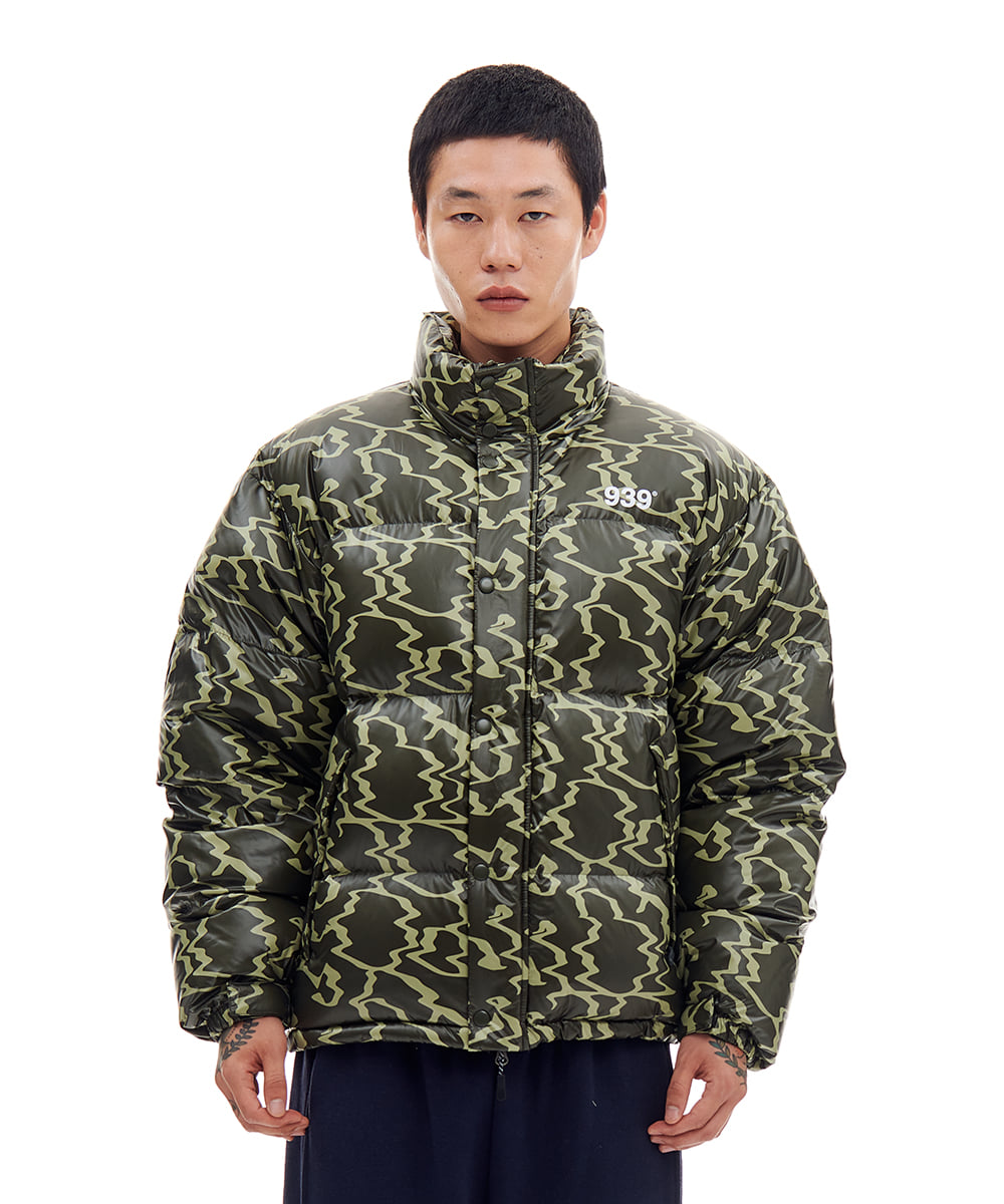 NOISE PUFFER DOWN JACKET (OLIVE)